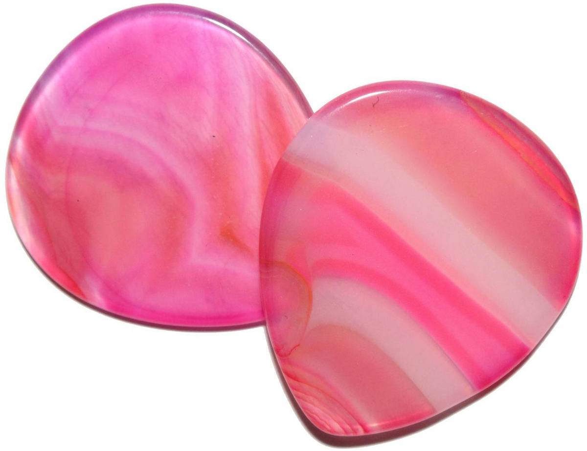 Roze Agaat plectrum